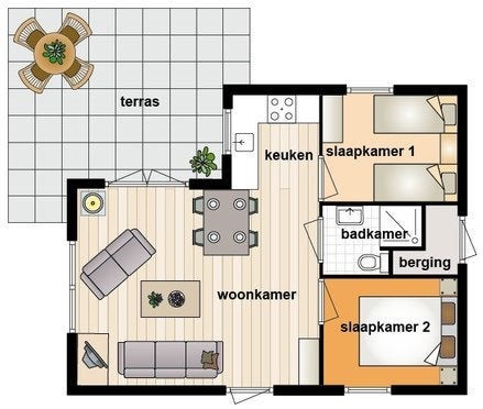 Woning te huur: Duinweg, Noordwijk