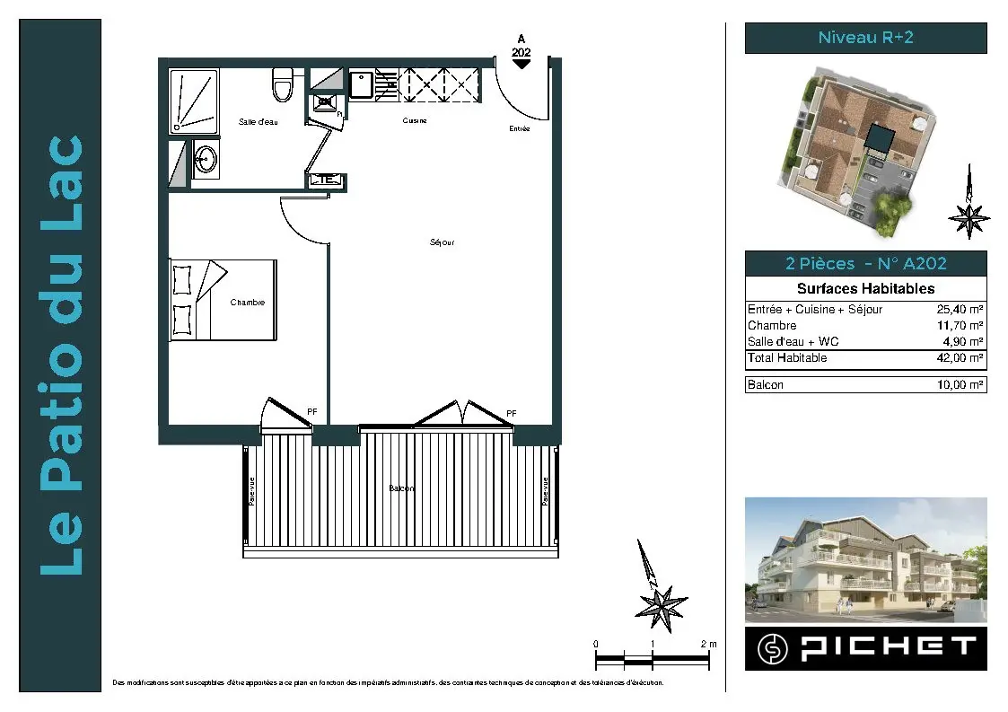Appartement Rue Pasteur à Biscarrosse