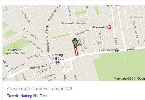 Flat Clanricarde Gardens in Greater London