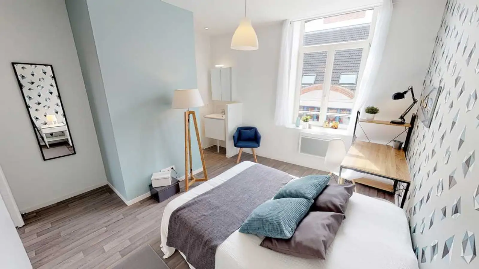 Chambre Rue d'Arras à Lille