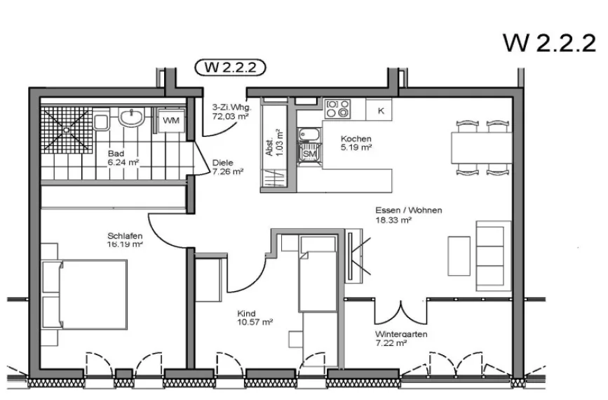 Wohnung In der Hut in Baiersdorf