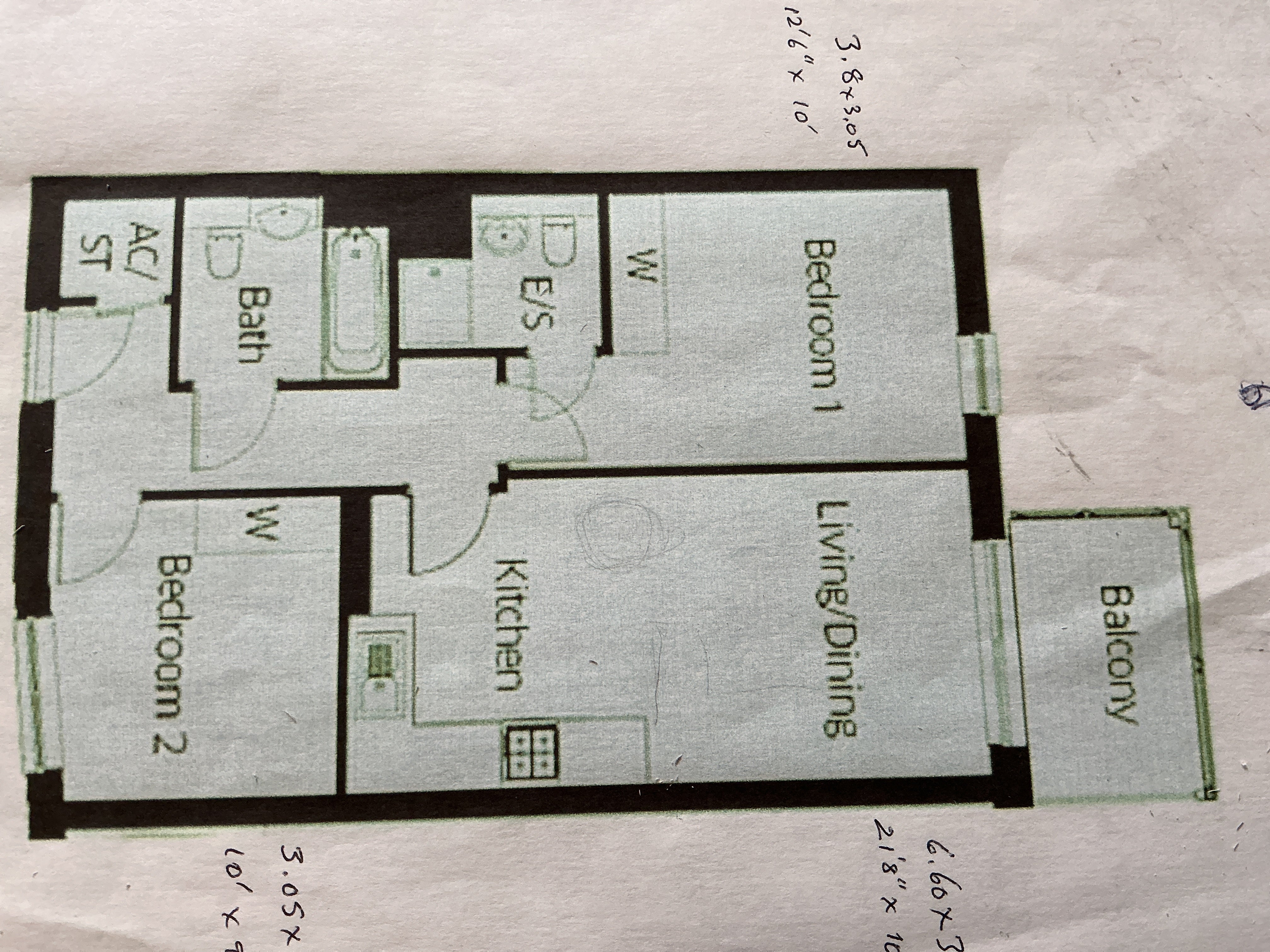 Flat Hamlets Way in Greater London