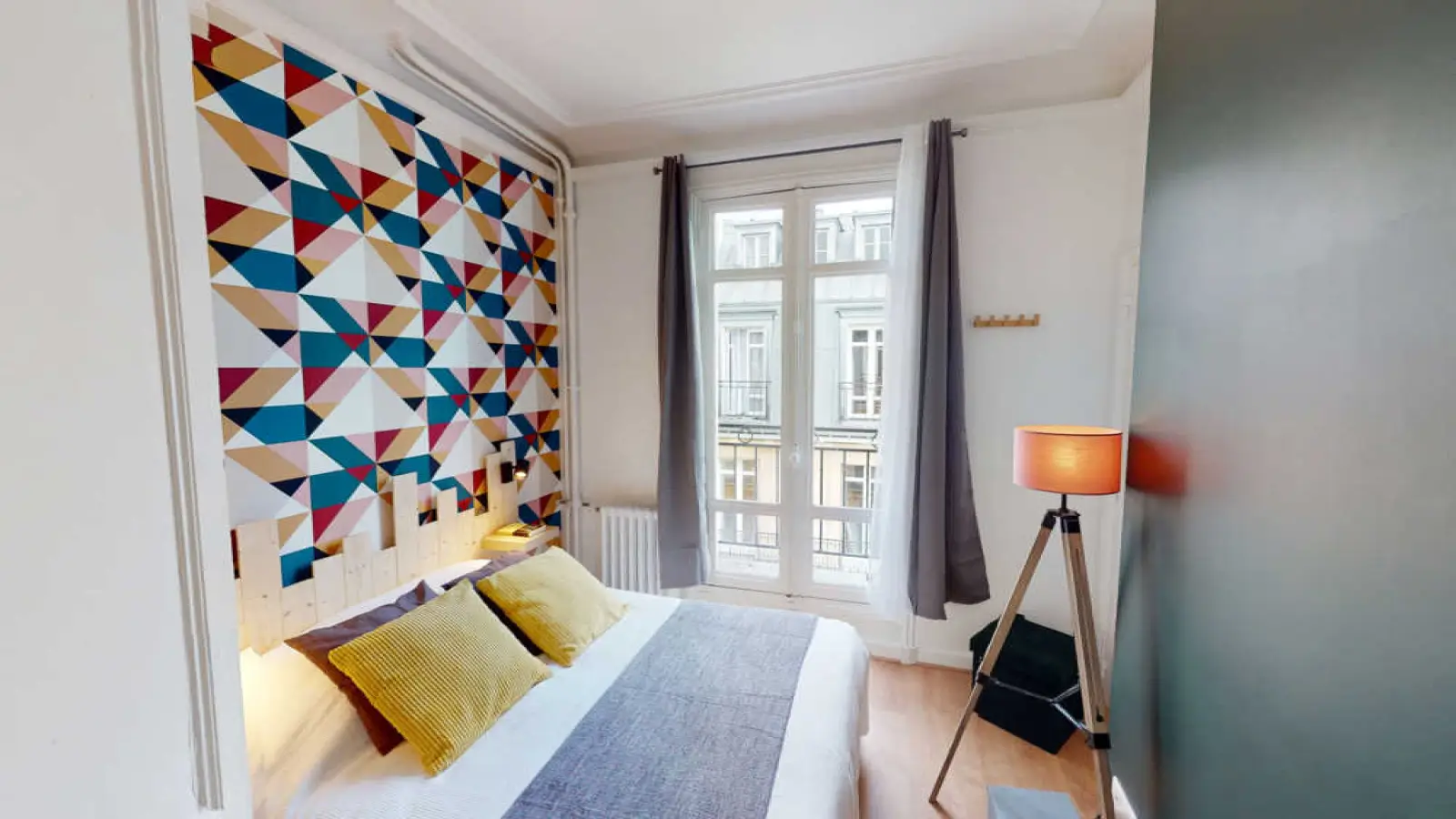 Chambre Rue Ampère à Paris
