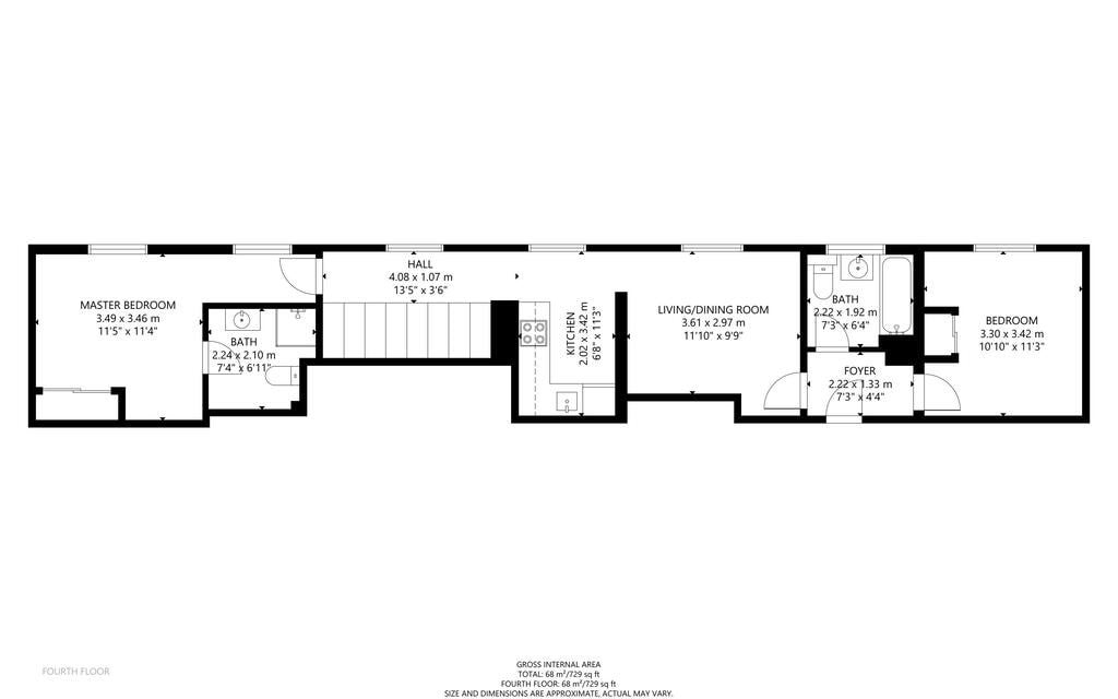 Flat Kensington Gardens Square in City of Westminster