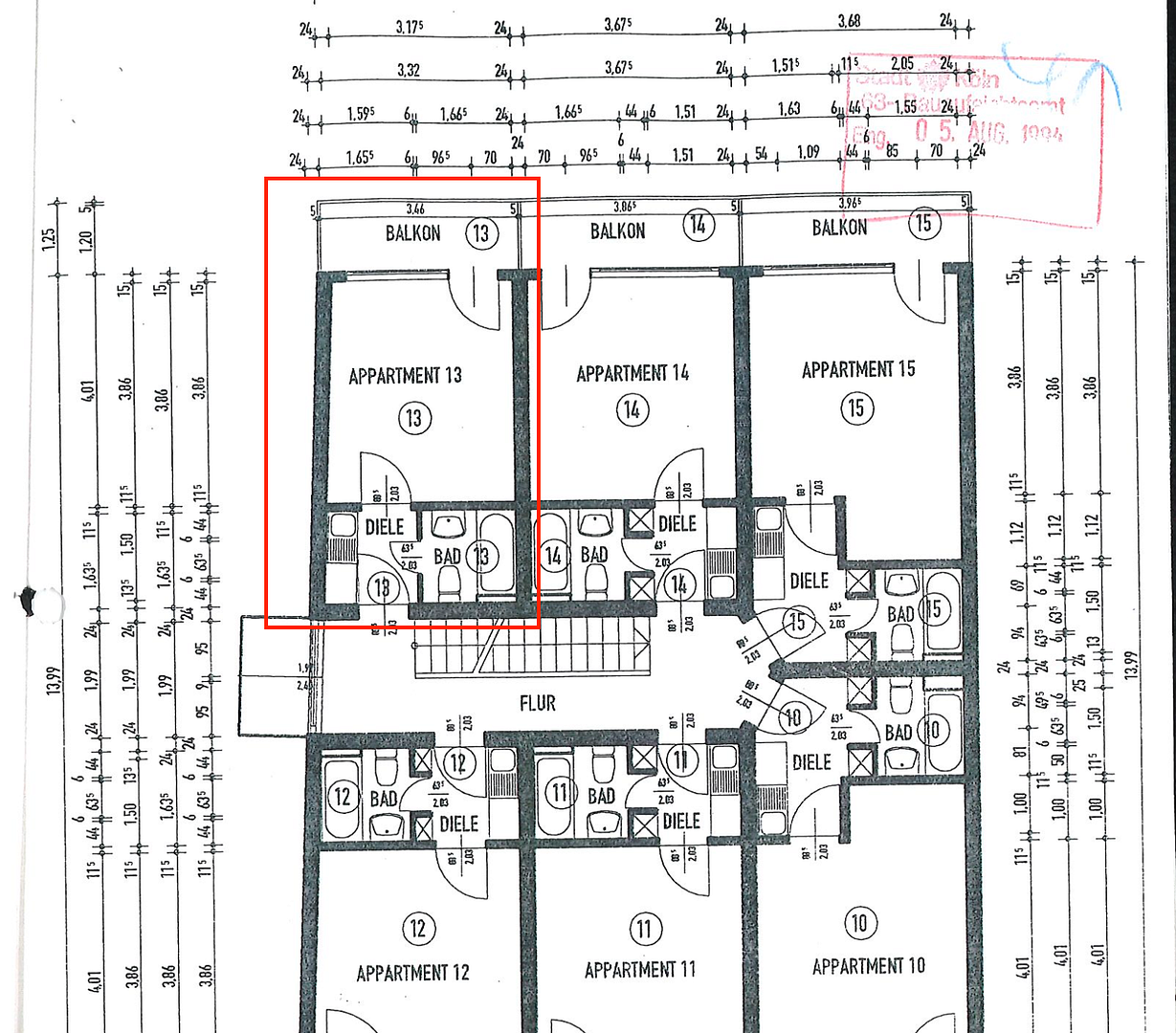 Wohnung Bensberger Marktweg in Köln