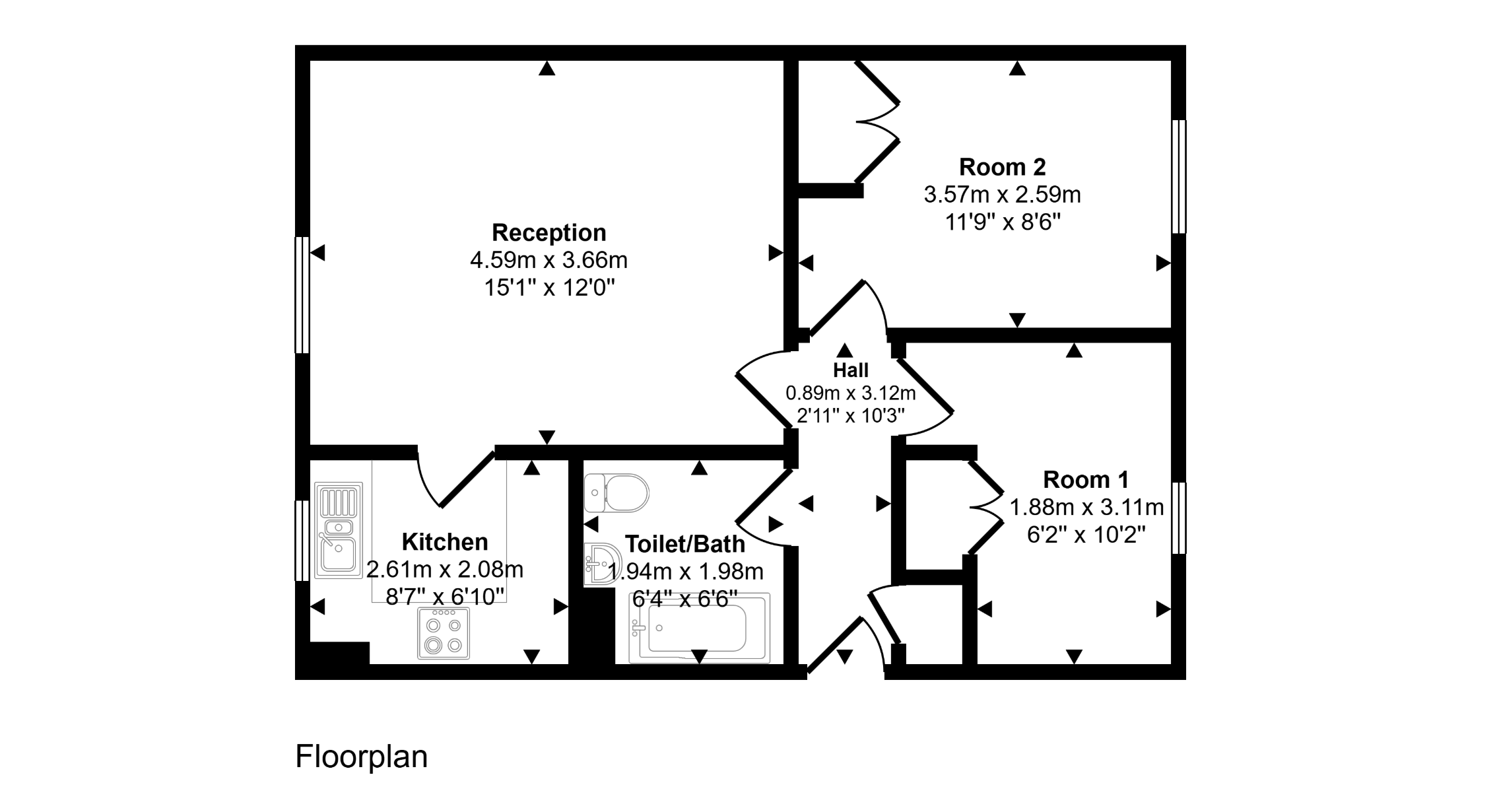 Flat Kennet Square in Greater London