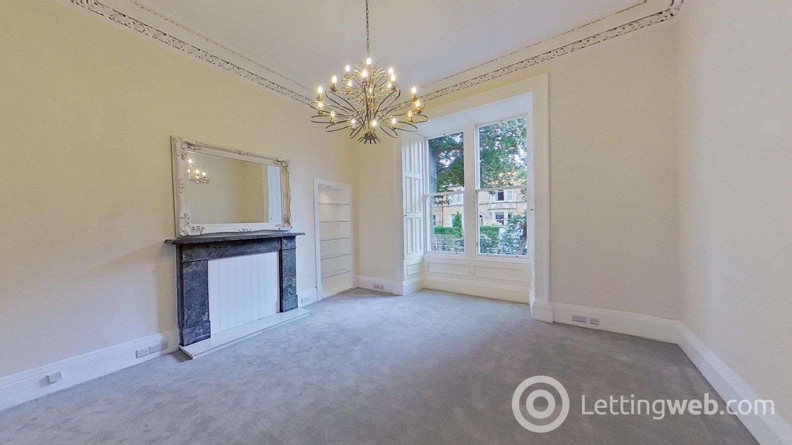 Flat Merchiston Crescent in City of Edinburgh