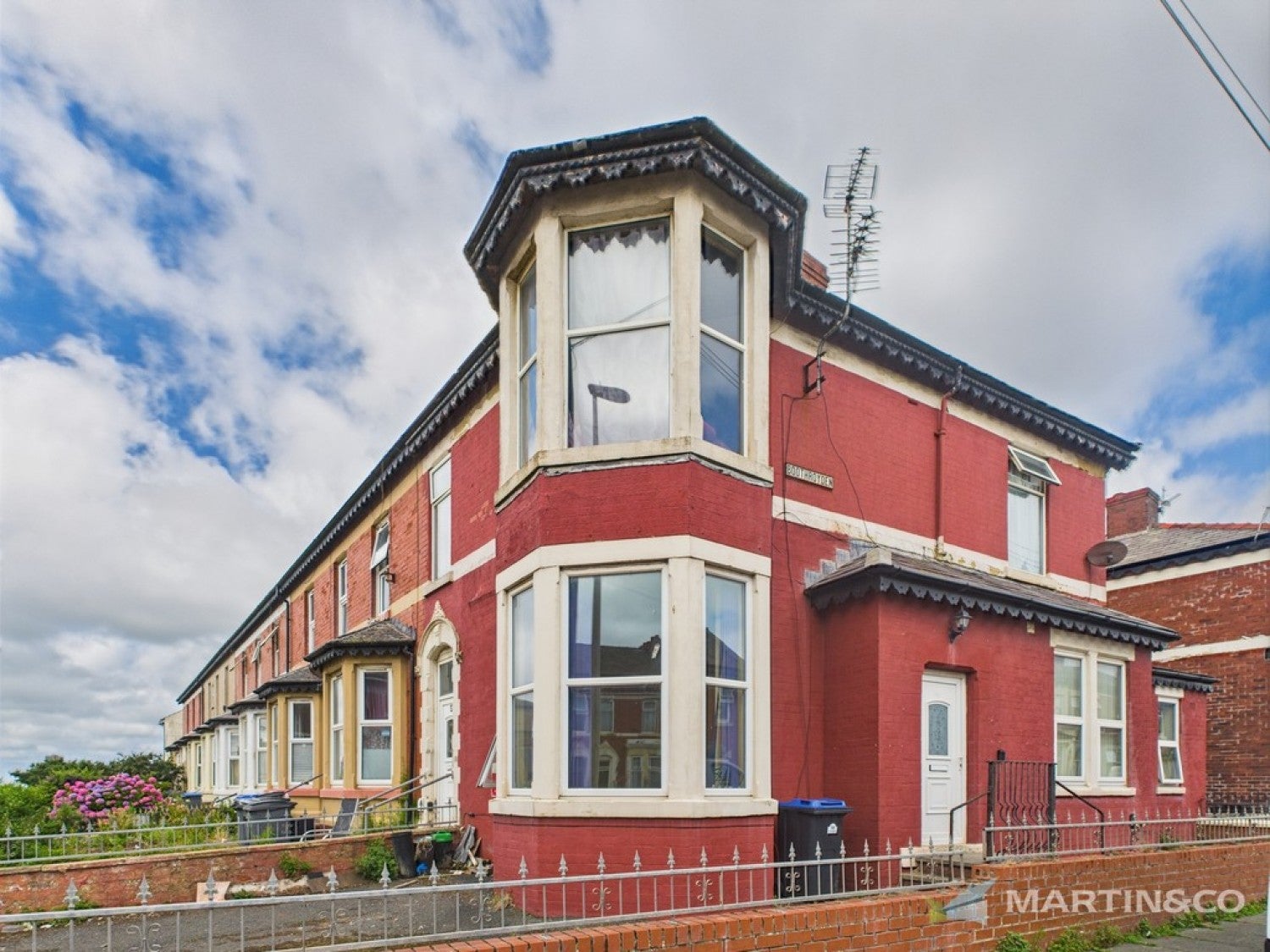 Flat Derby Road in Blackpool