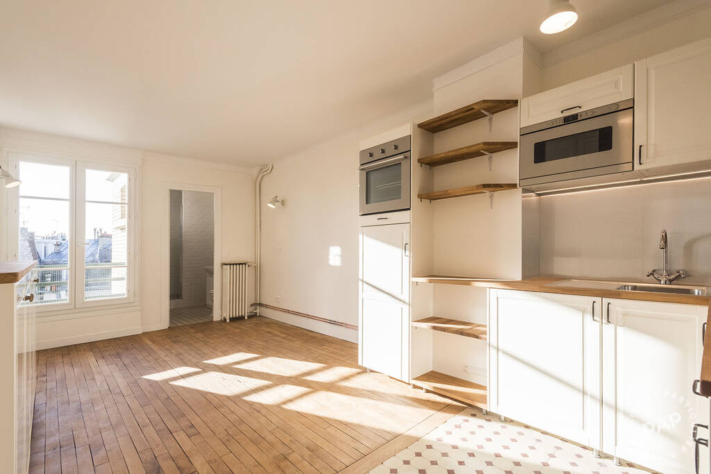 Flat Rue Mansart in Paris