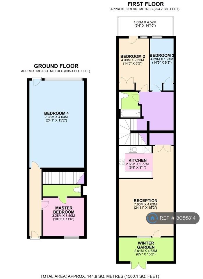 House Dandridge Close in Greater London