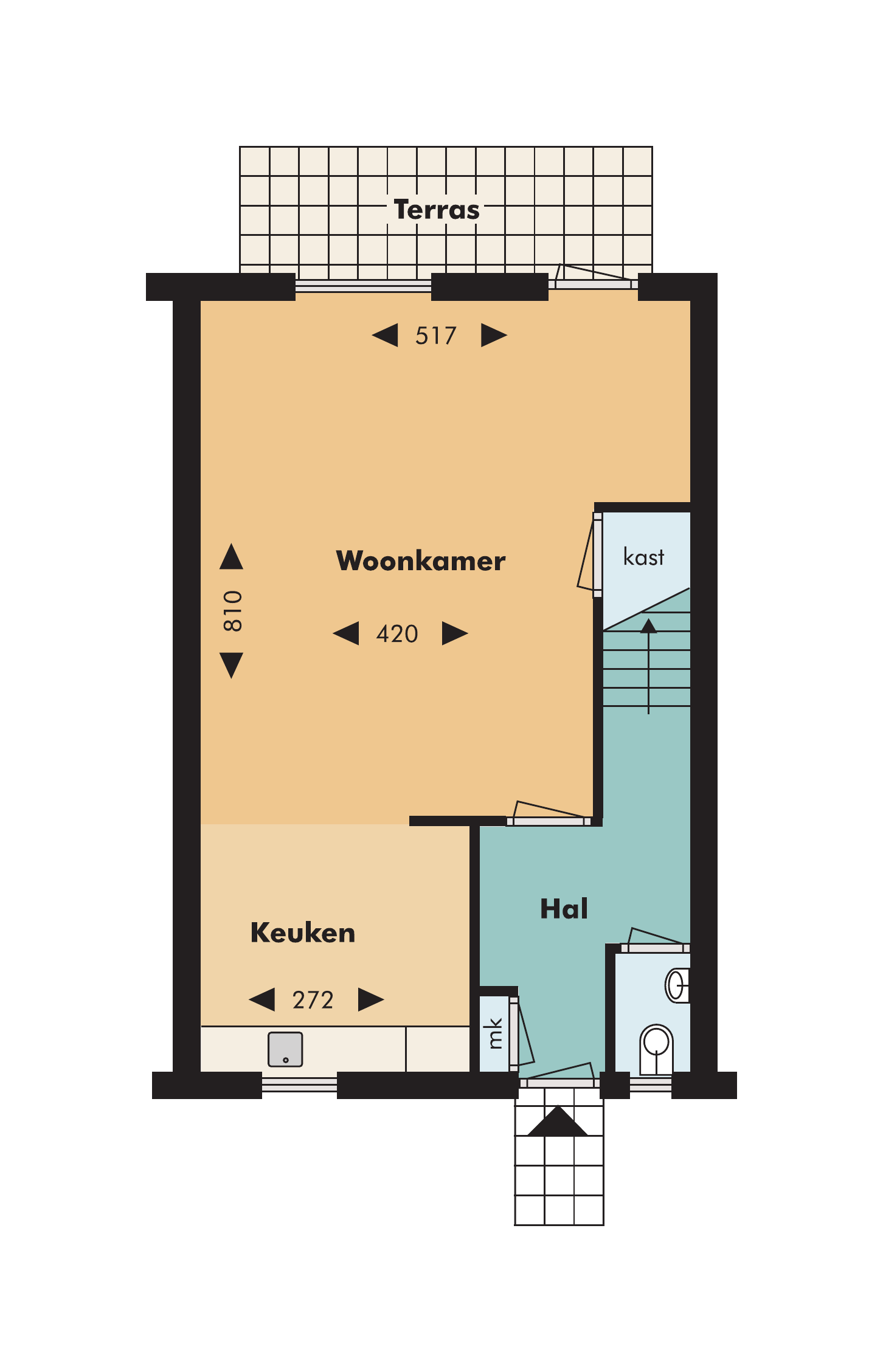 Huis Harteveldstede 14 in Den Bosch