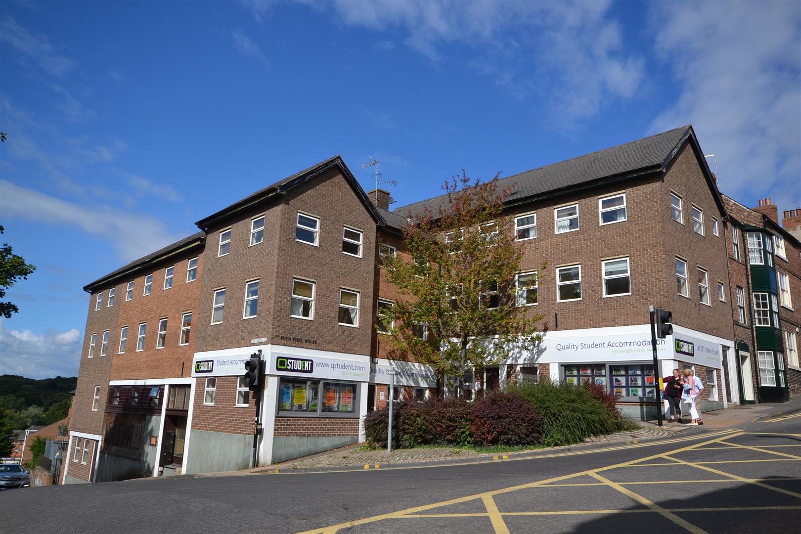 Flat Leazes Road in Durham
