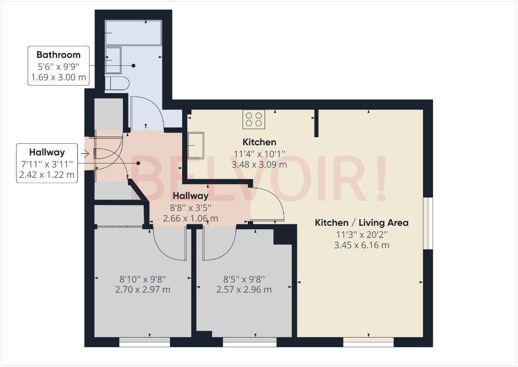 Flat Skippetts Gardens in Basingstoke and Deane