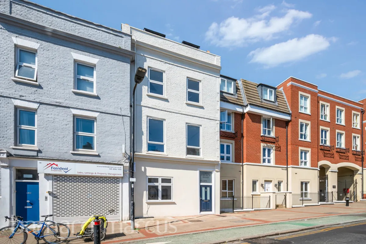 Flat Church Road in Greater London