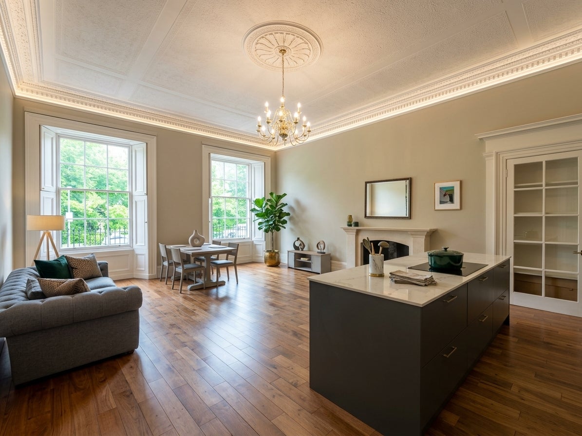 Flat Carlton Terrace in City of Edinburgh
