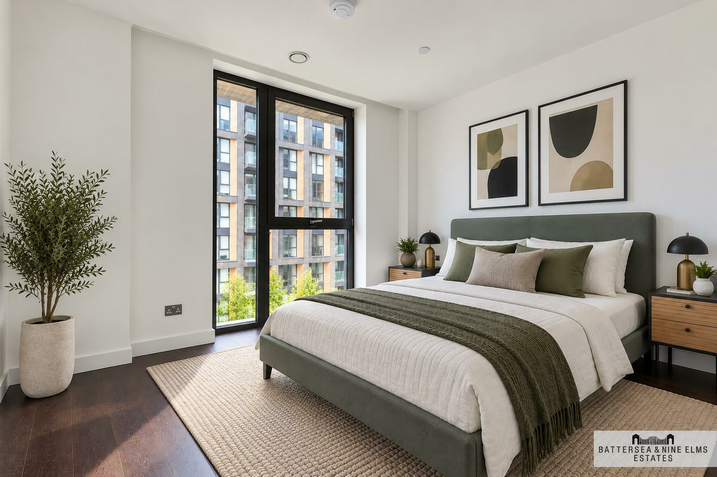 Flat Ponton Road in Greater London