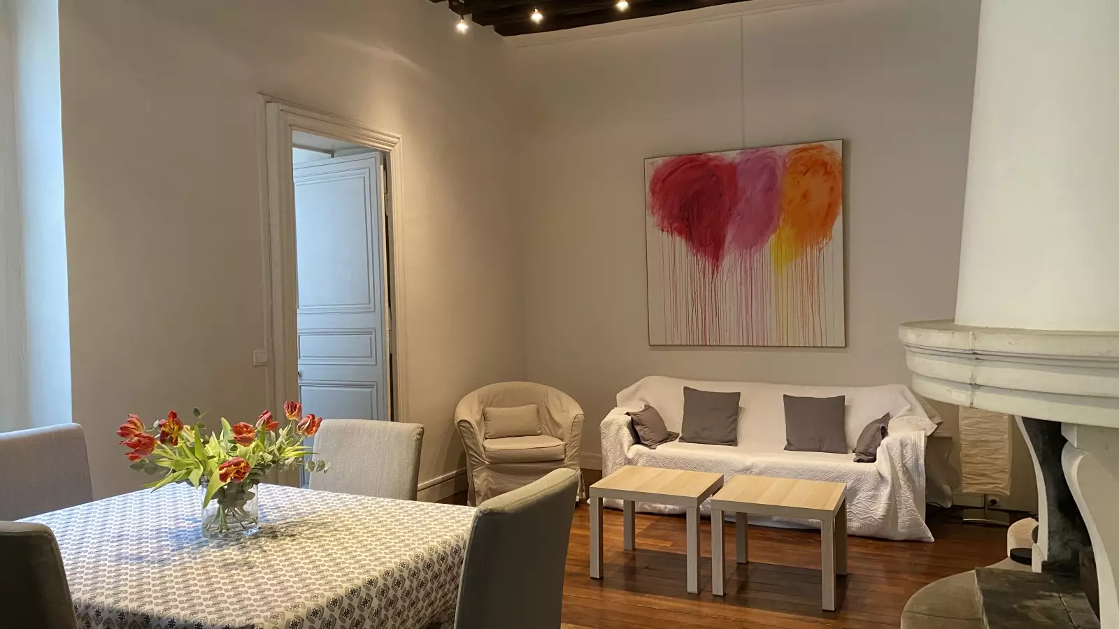 Flat Rue Saint-Gilles in Paris