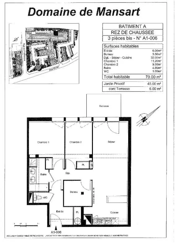 Flat Rue Monin in Blois