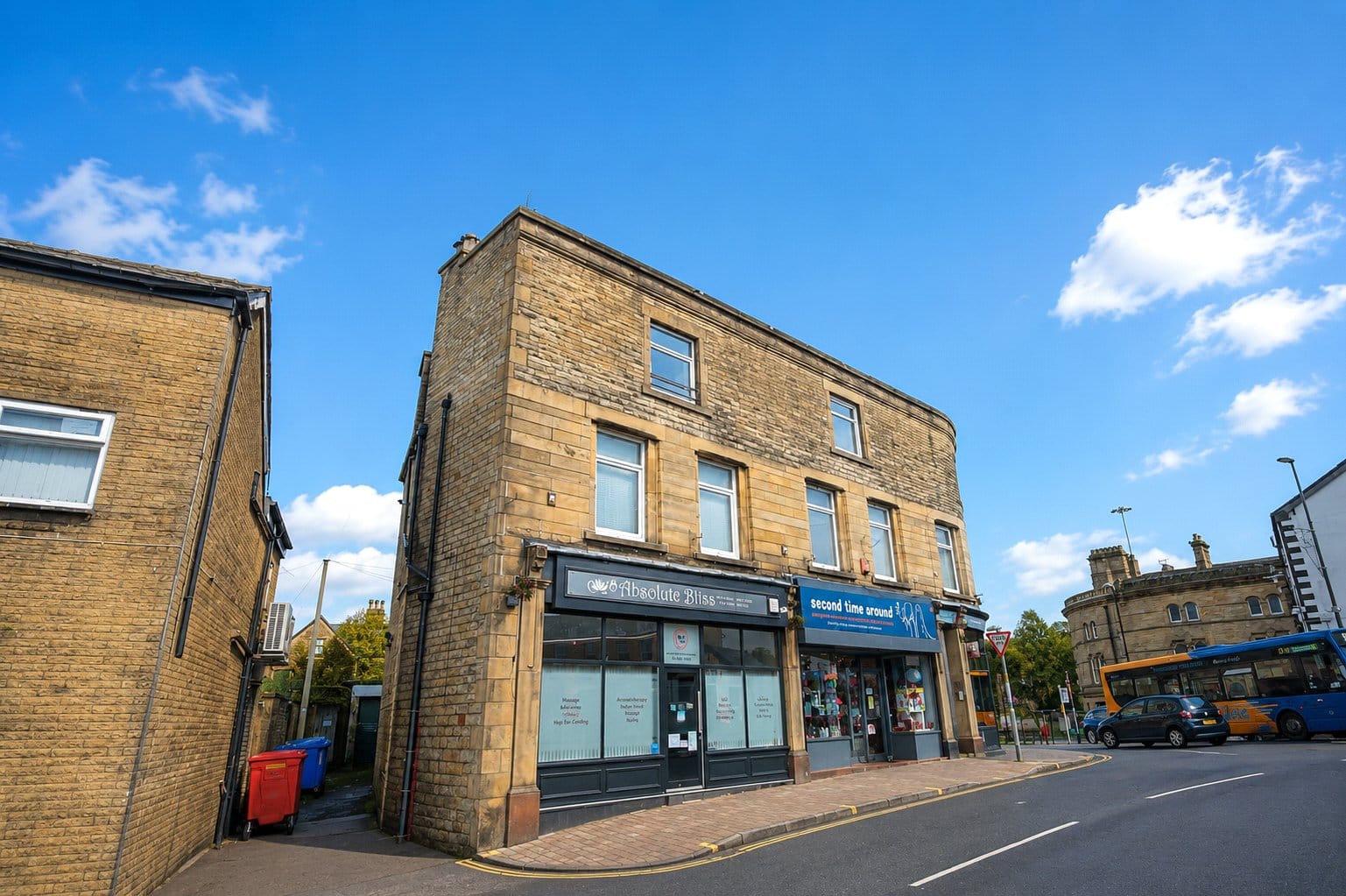 Flat Hare Hill Road in Littleborough