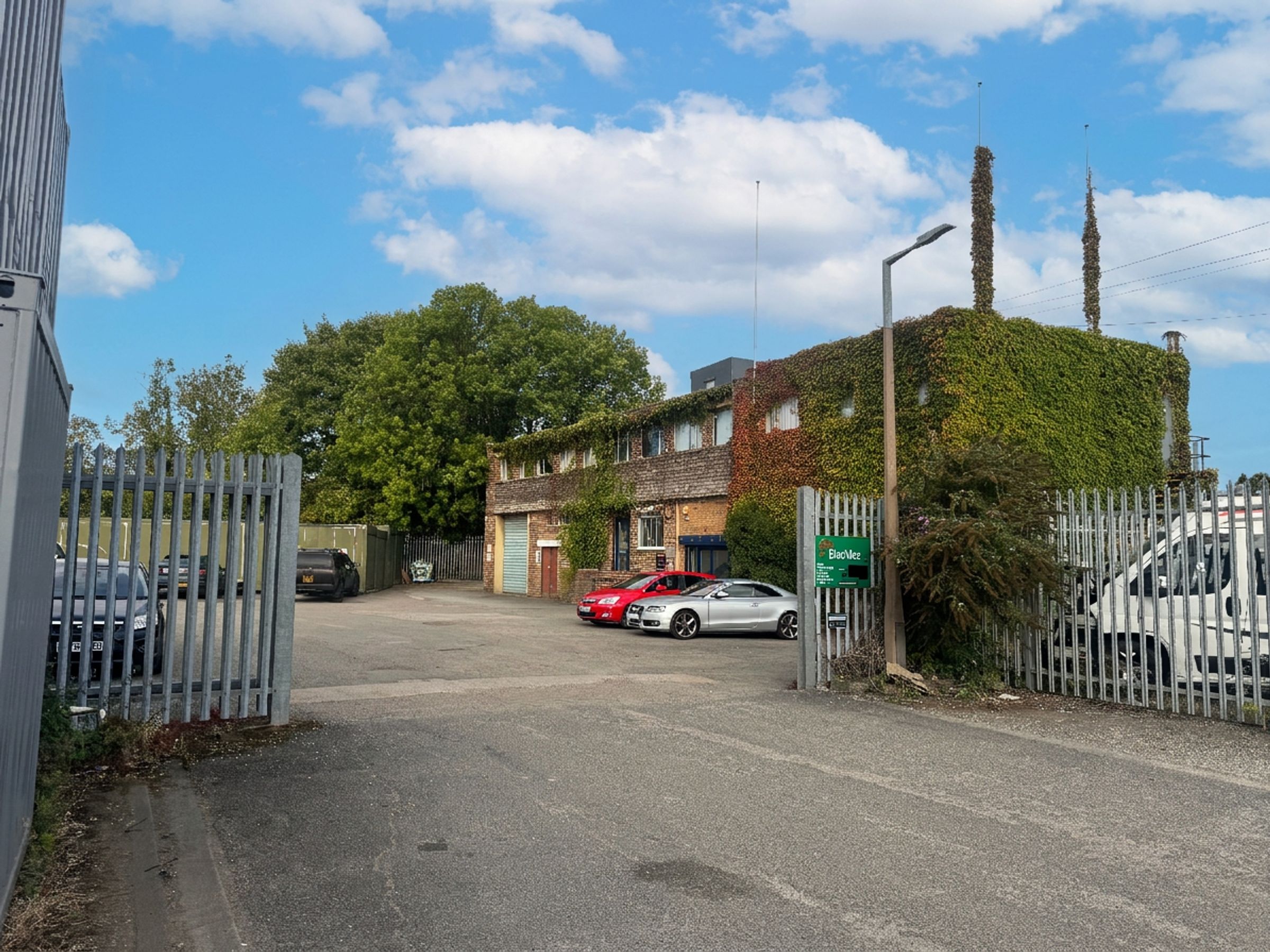 Flat Quarry Road in Gedling