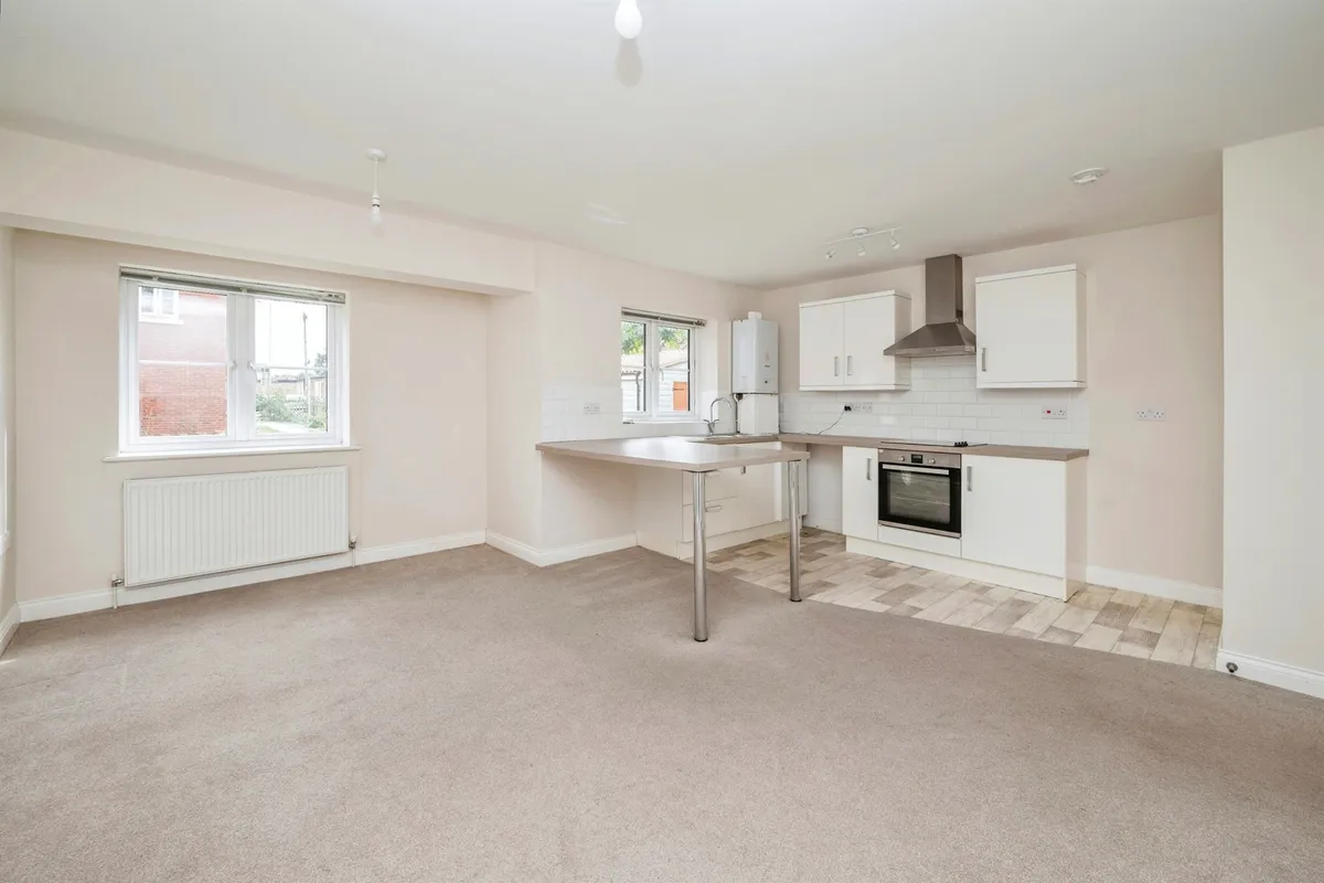 Flat Vicarage Street in North Norfolk