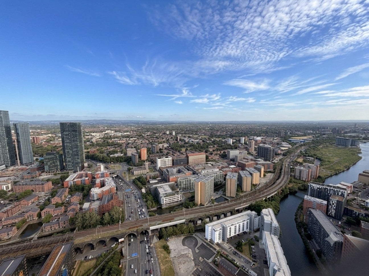 Flat Trinity Way in Salford