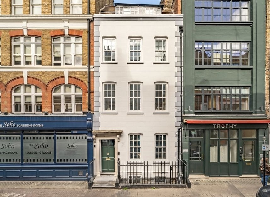 House D'Arblay Street in City of Westminster