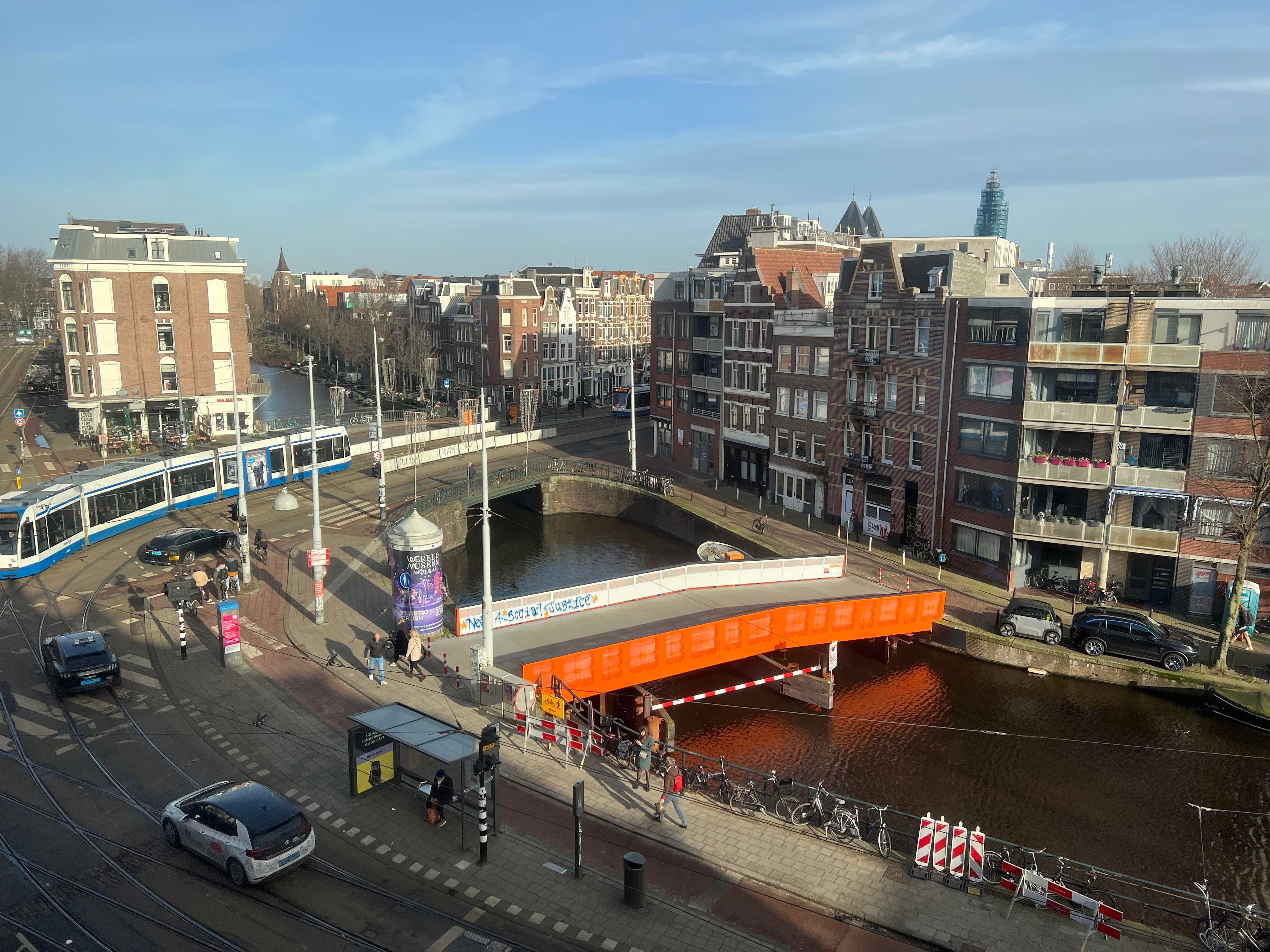 Flat Marnixstraat in Amsterdam