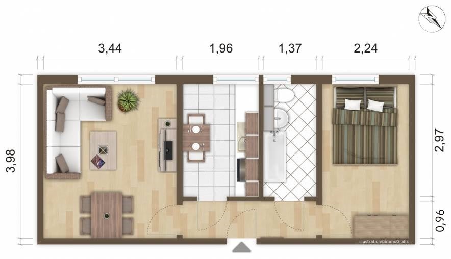 Wohnung Ludwig-van-Beethoven-Straße in Hoyerswerda