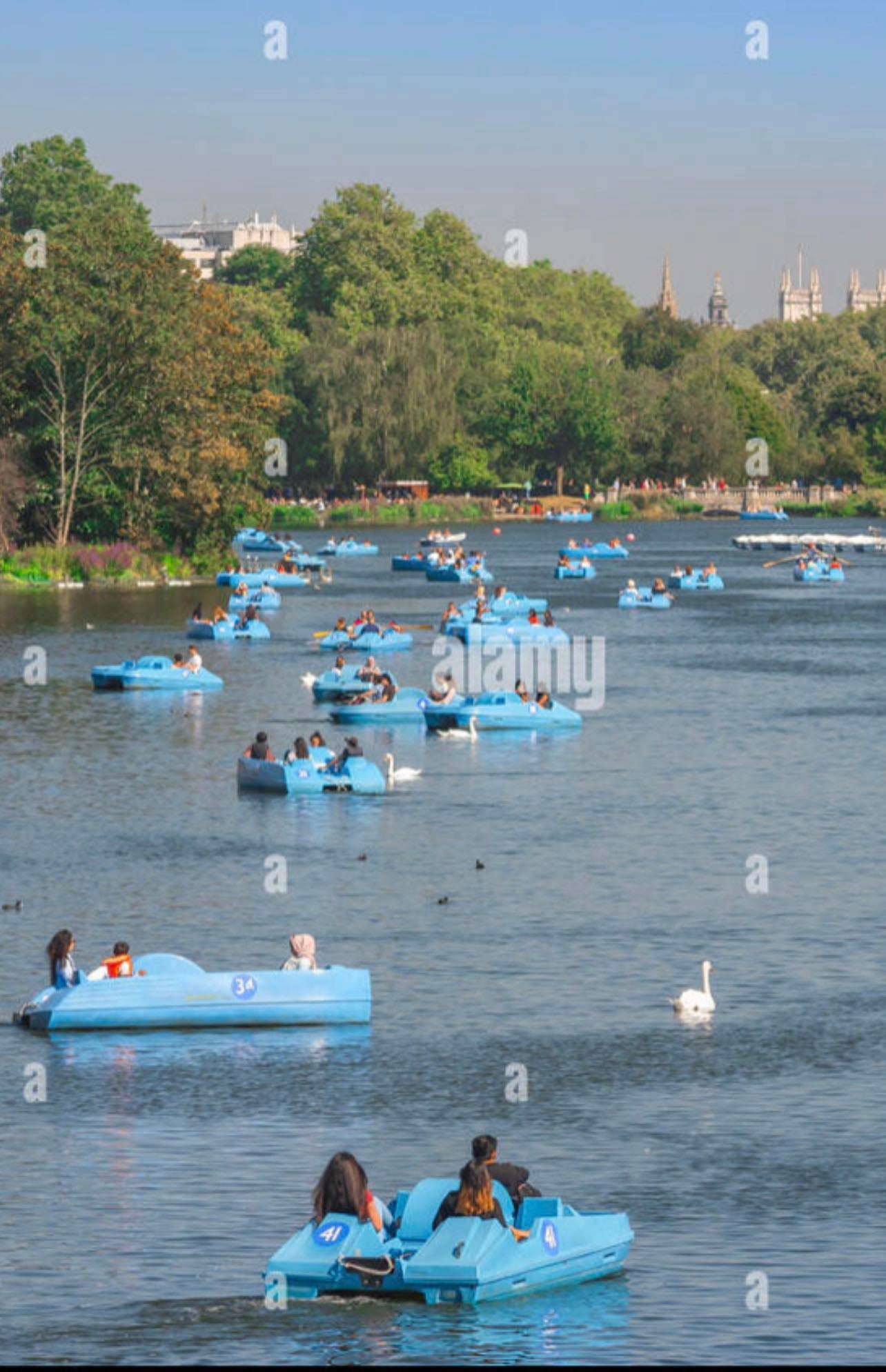 Flat Petersham Place in Greater London