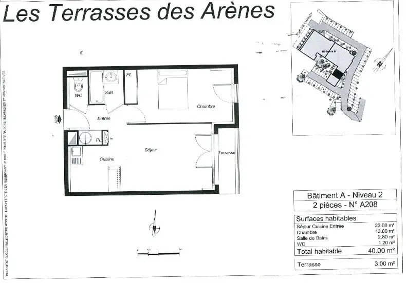 Appartement Rue des Terrasses à Périgueux