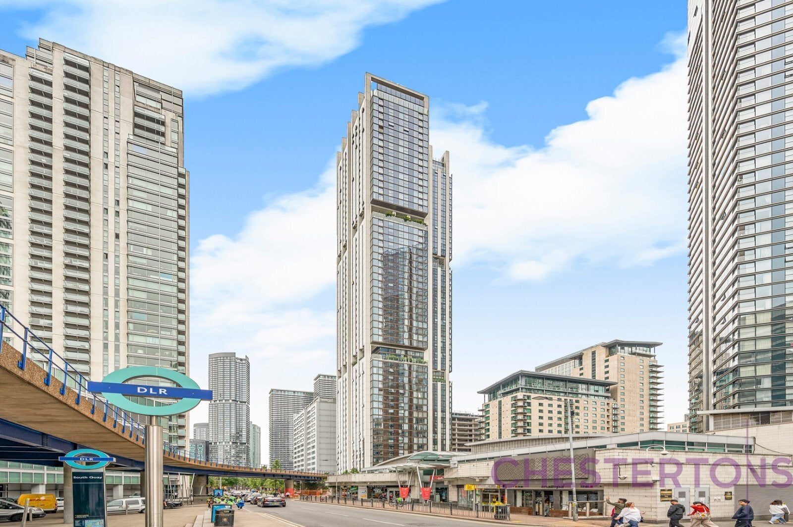 Flat South Quay Square in Greater London