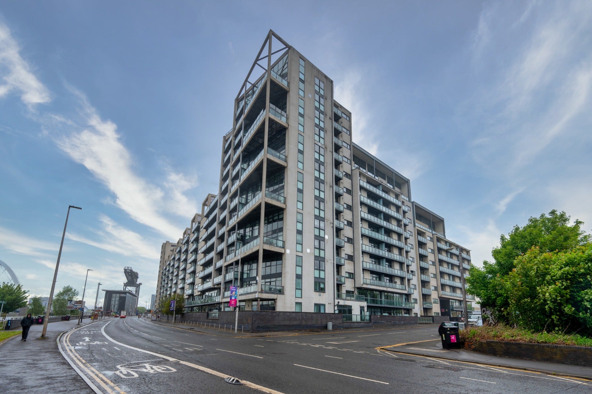 Flat Lancefield Quay in Glasgow
