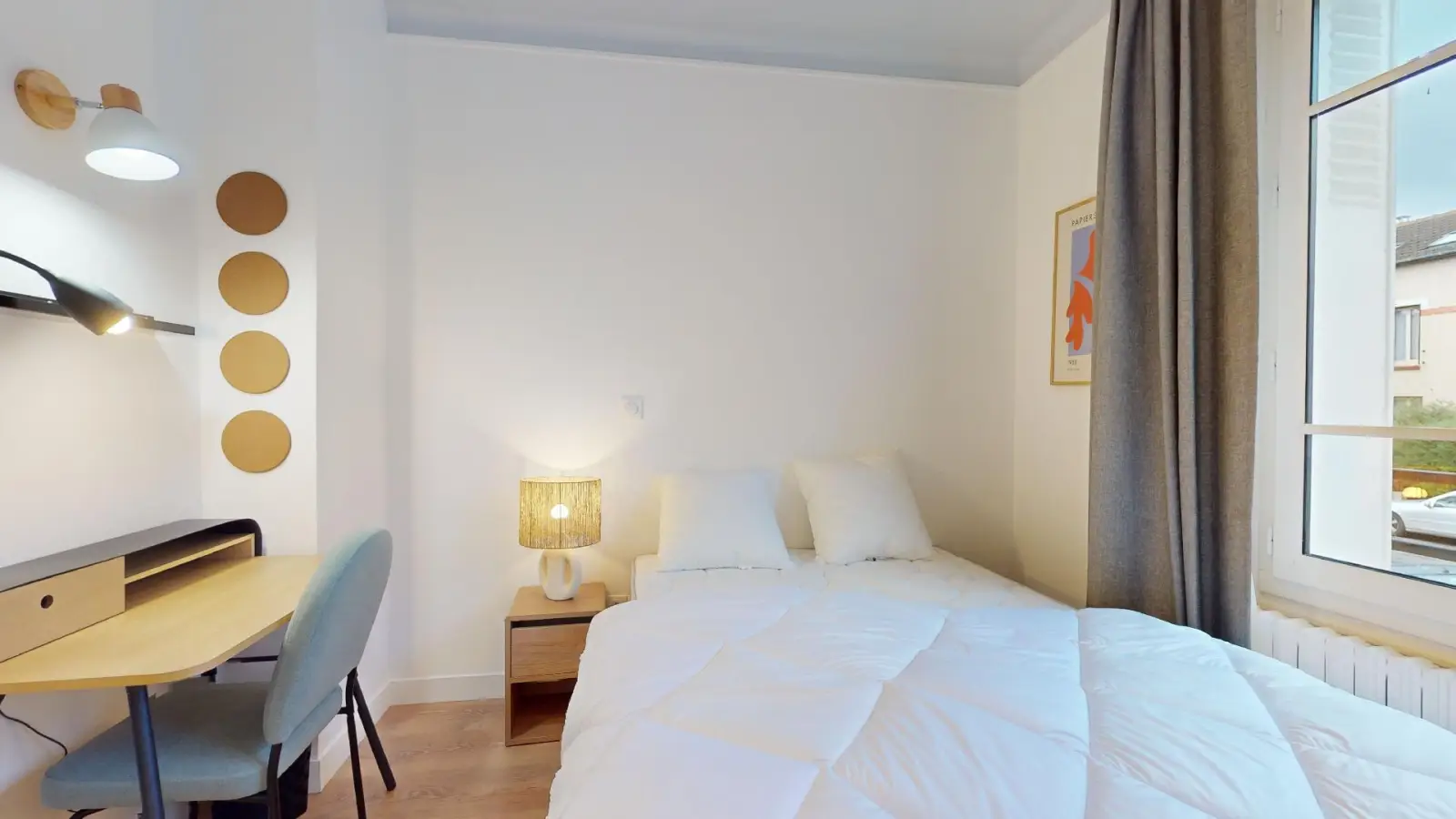 Chambre Rue de la Porte de Trivaux à Clamart