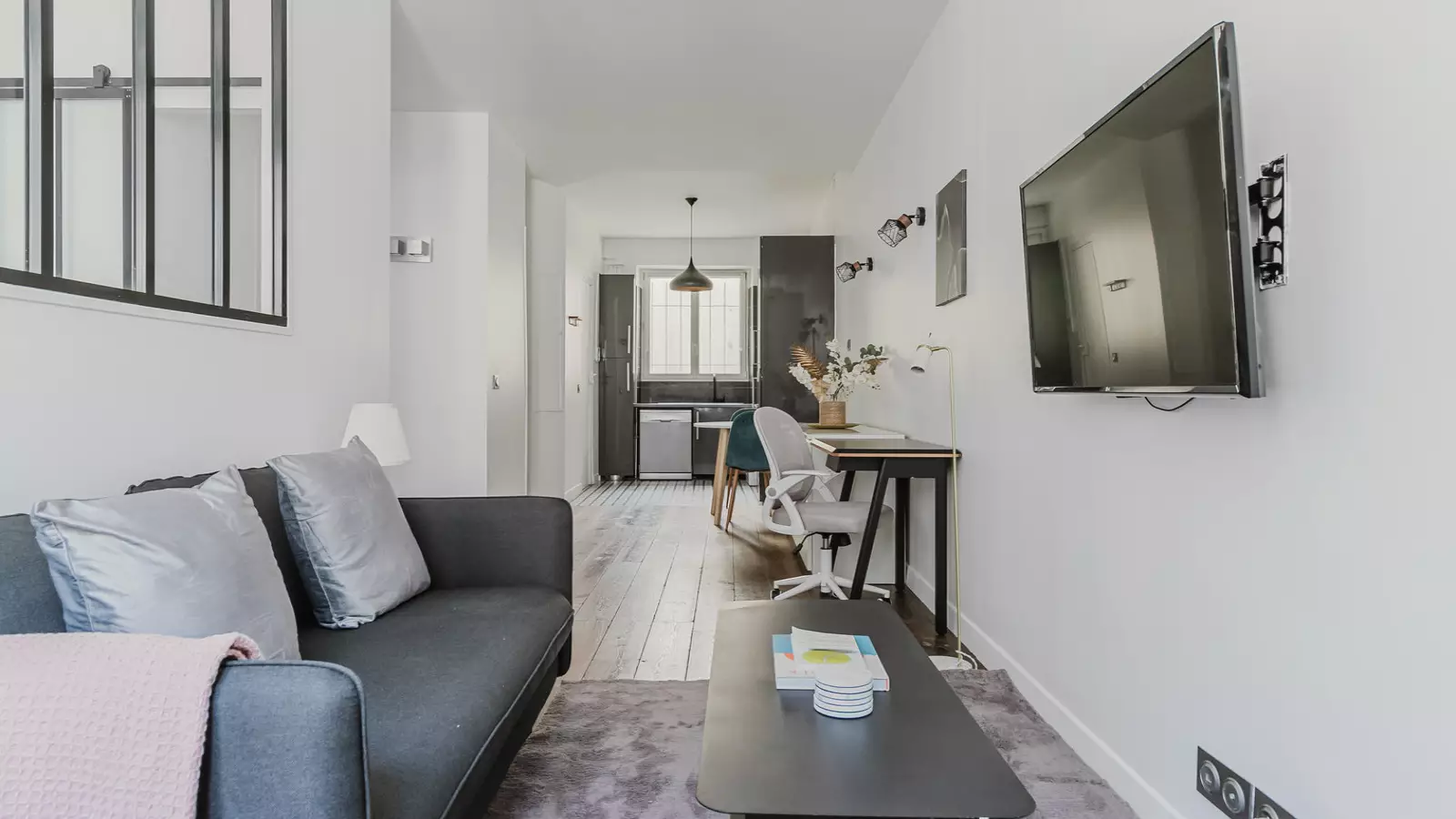 Flat Rue Rabelais in Paris