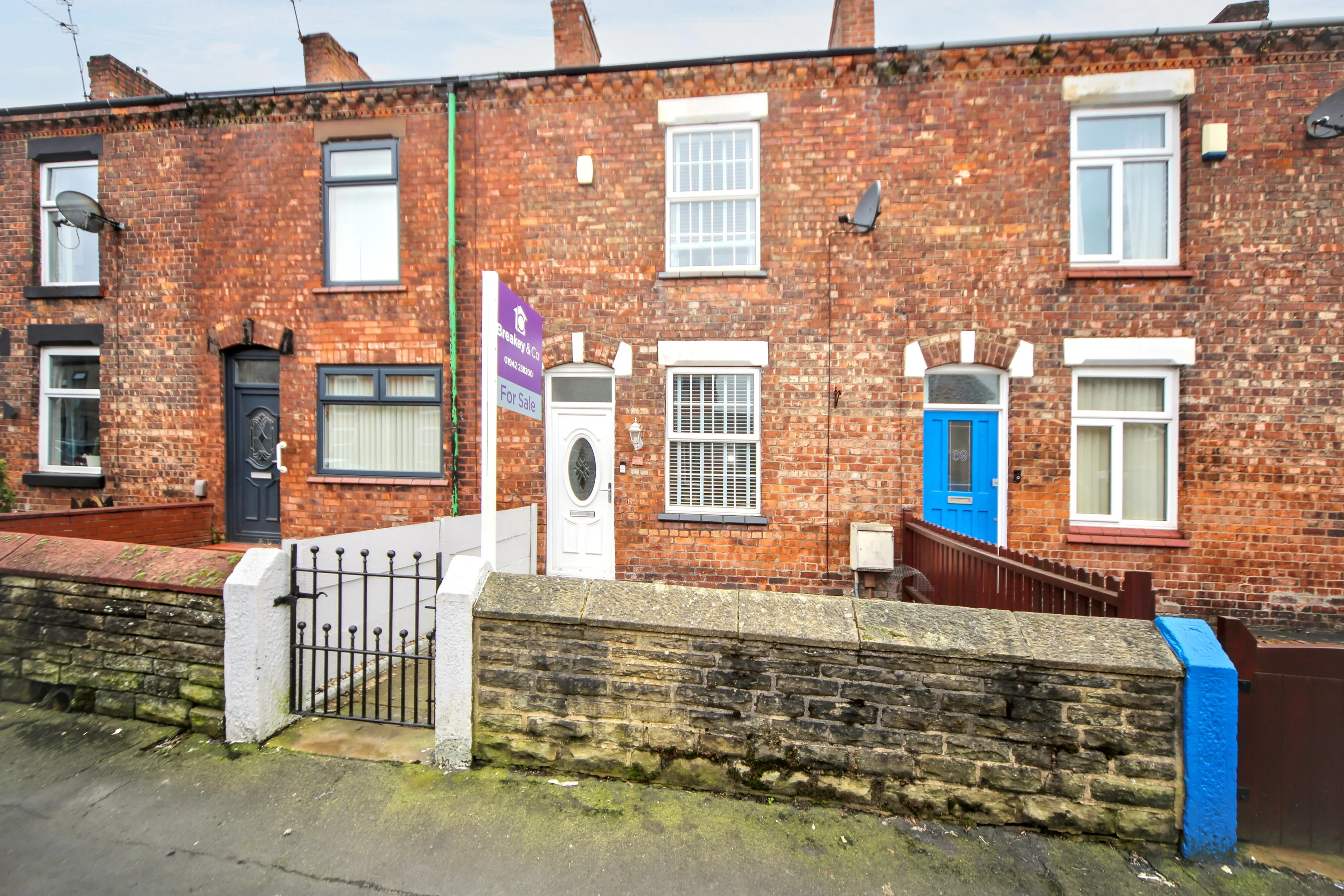 House Tunstall Lane in Wigan
