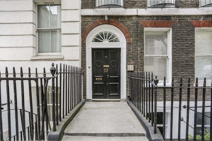 Flat Guilford Street in London