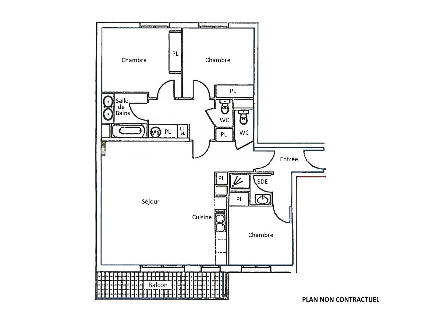 Appartement Rue du Château à La Garenne-Colombes