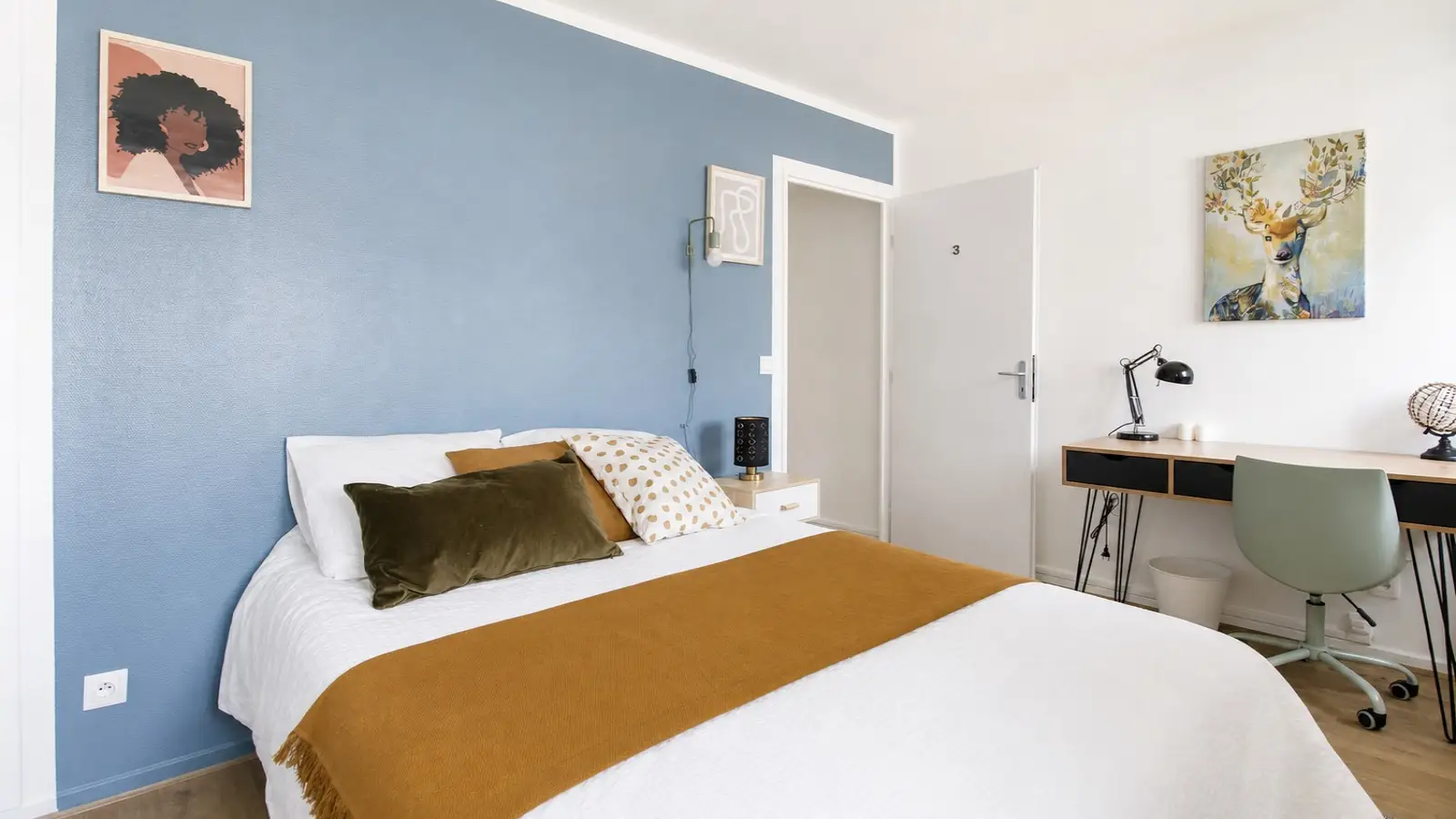 Chambre Boulevard Joseph Vallier à Grenoble