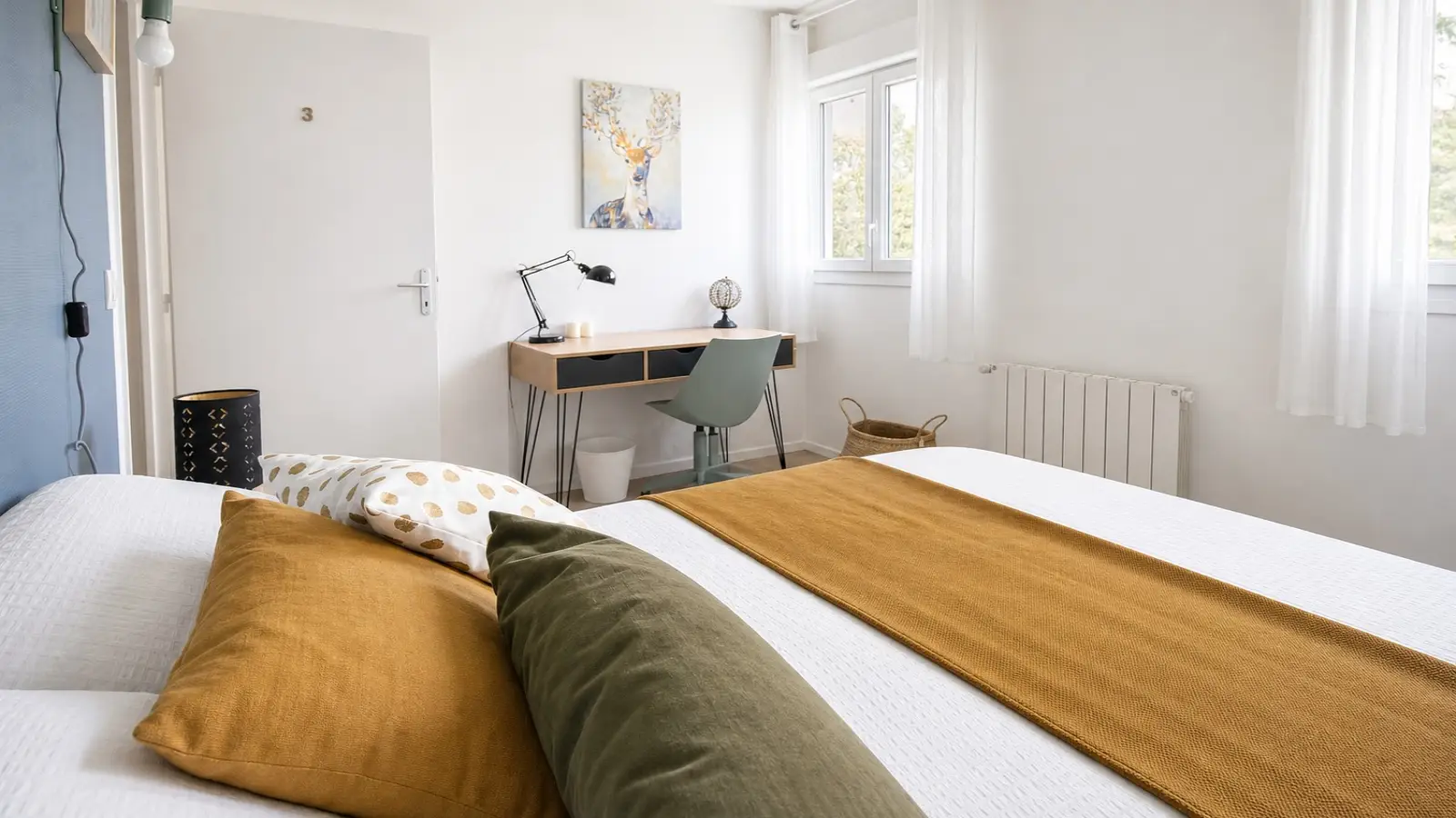 Chambre Boulevard Joseph Vallier à Grenoble