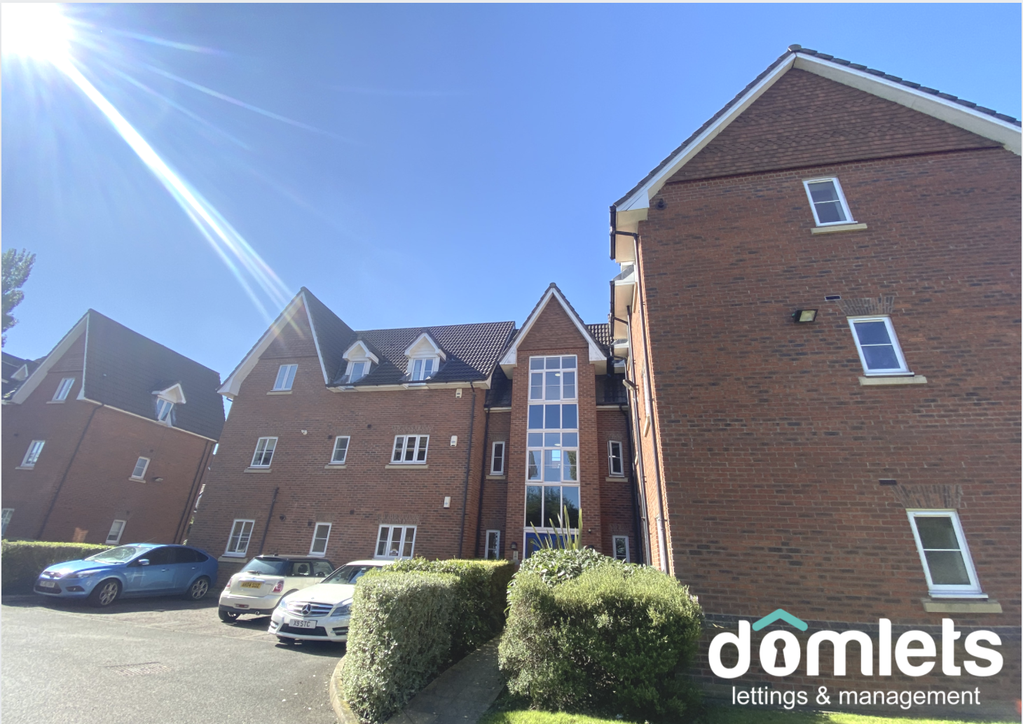 Flat Lindisfarne Court in Widnes