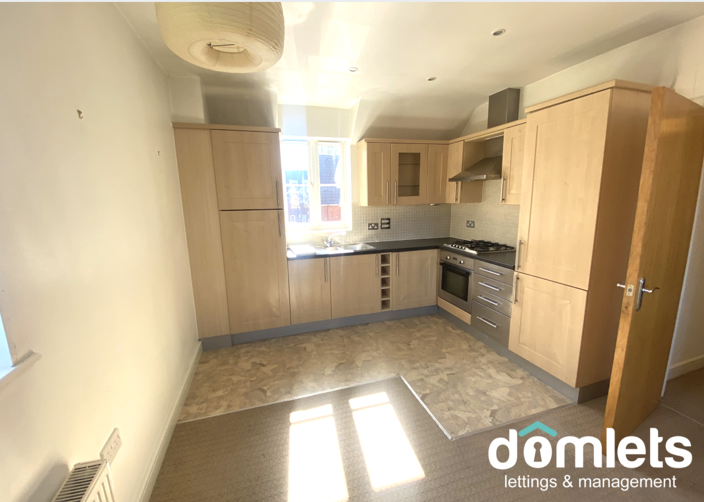 Flat Lindisfarne Court in Widnes