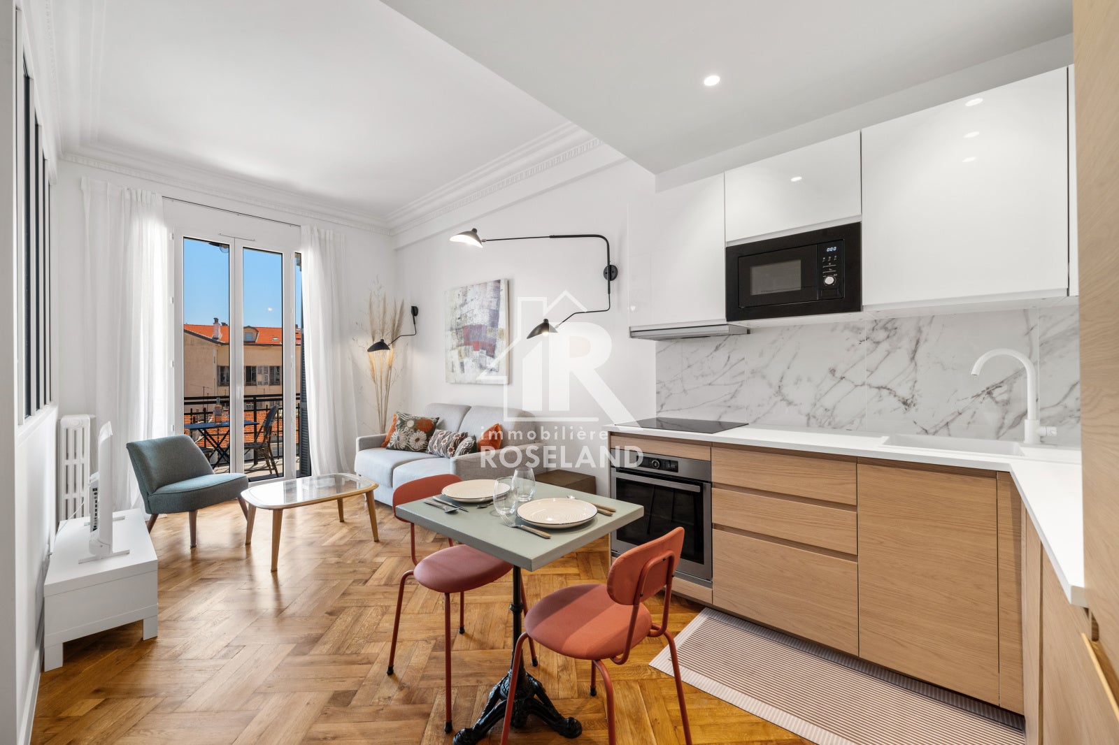Flat Avenue Georges Clemenceau in Nice