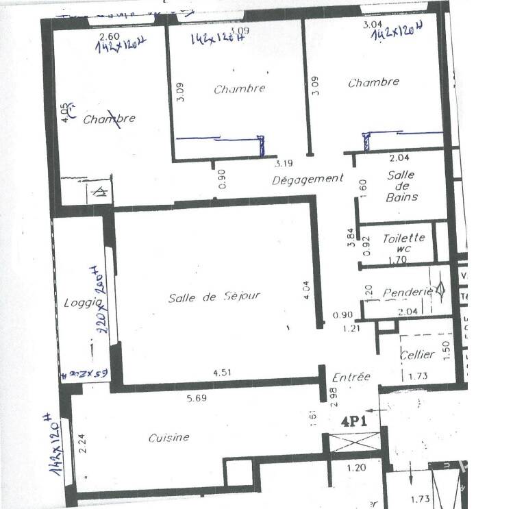 Appartement Chemin du Rouillard à Verneuil-sur-Seine