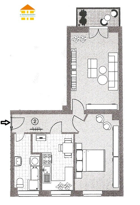 Wohnung Zeißstraße in Chemnitz