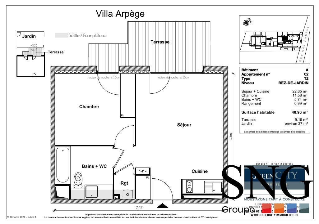 Appartement Rue Froideterre à Toulouse