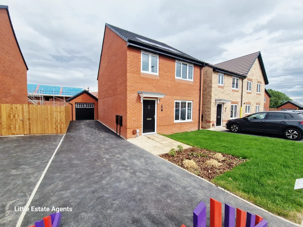 House Anderton Road in Euxton