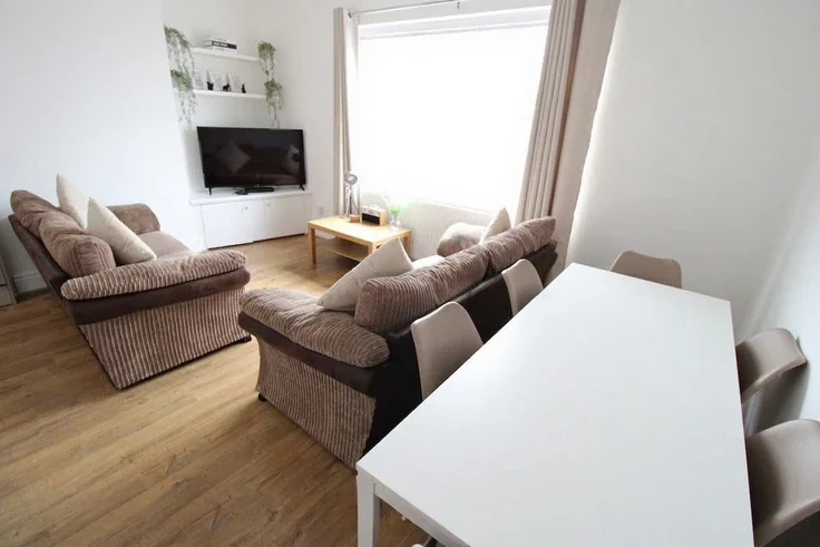 Flat Poulton Road in Borough of Wyre