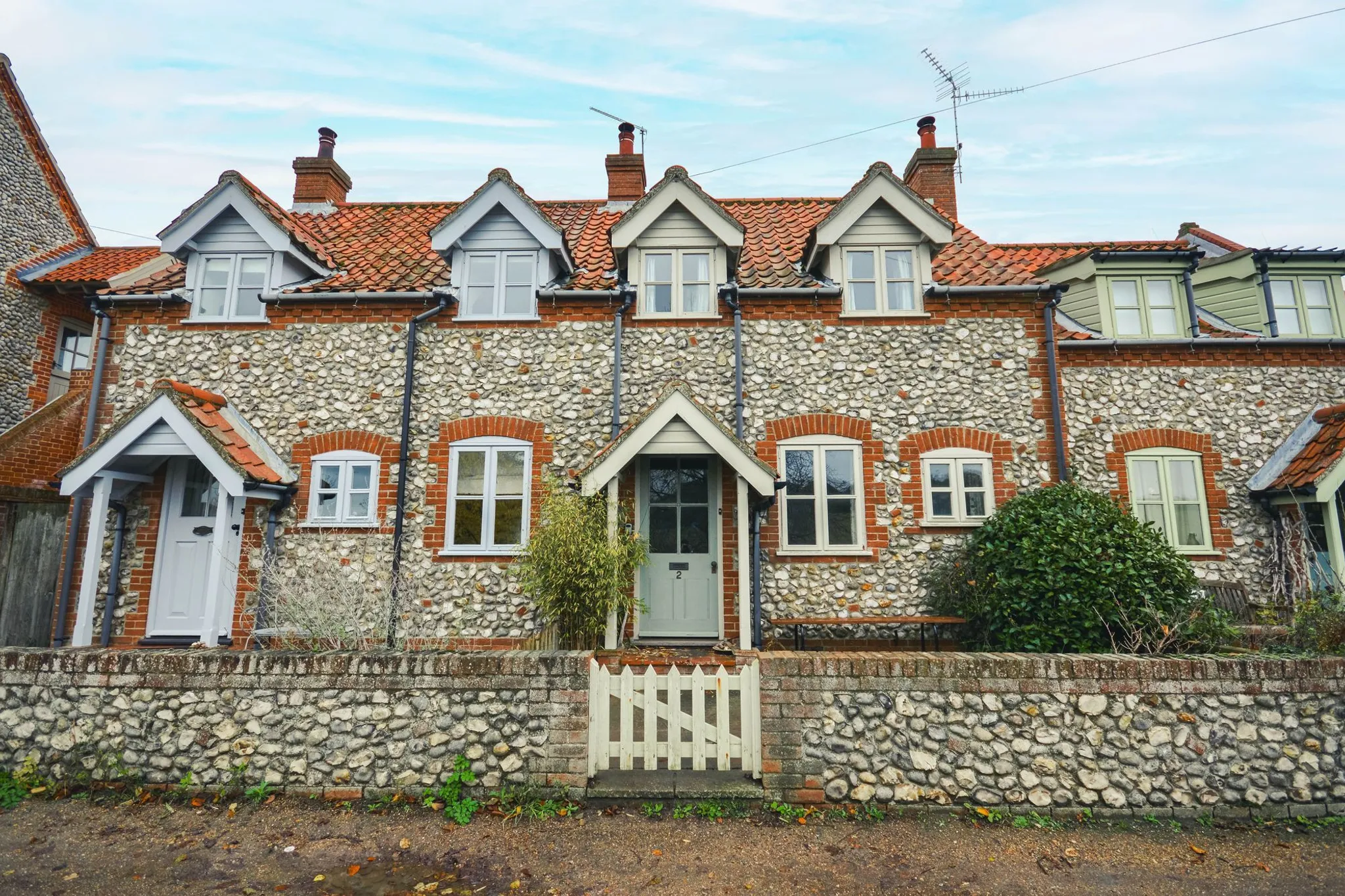 Flat Wells Road in North Norfolk