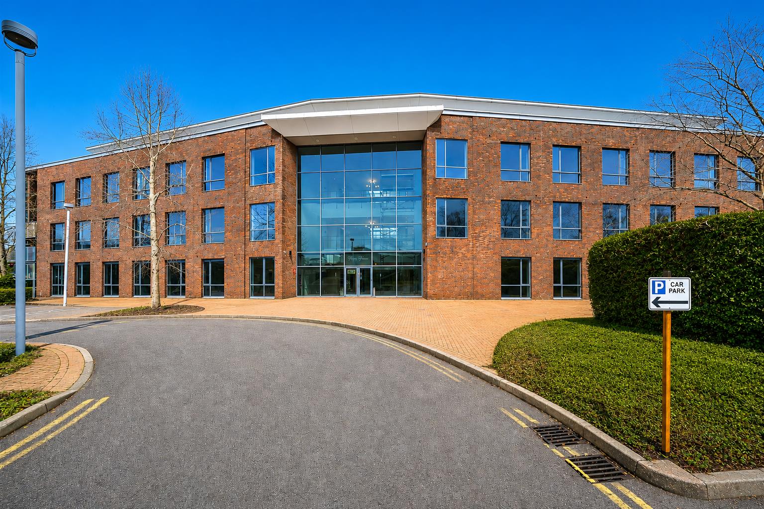 Flat Waterfront Business Park in Hart
